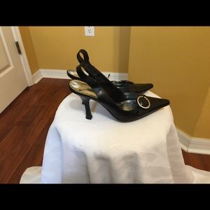 BCBGGirls Buckles black heels 👠